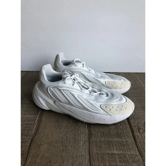ADIDAS OZELIA women white leather shoes size 7.5